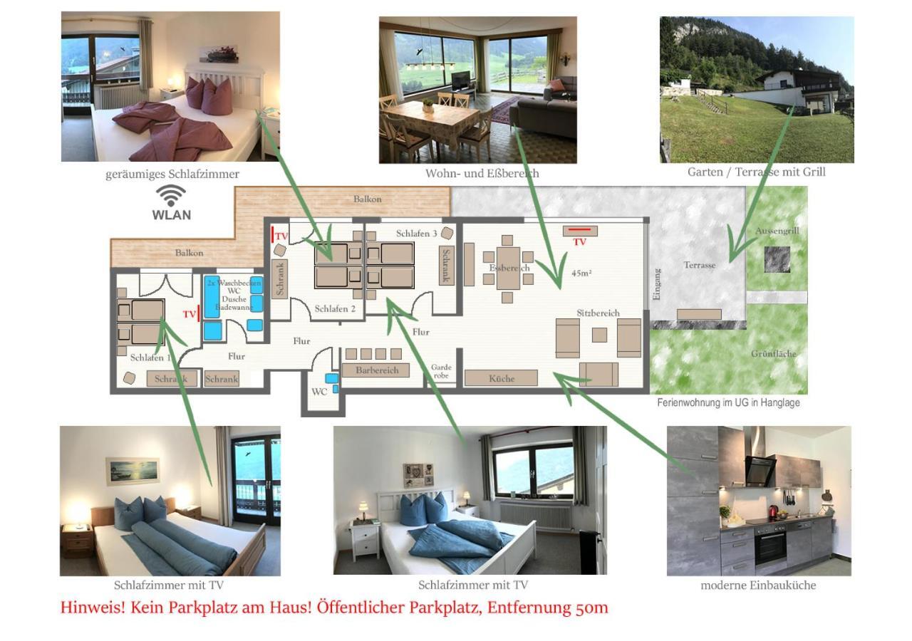 Appartamento Haus Taelerblick Trins Esterno foto